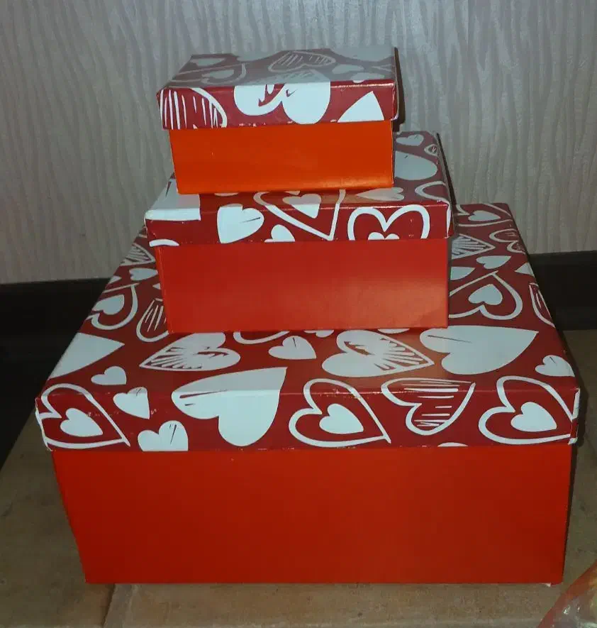 باکس کادویی طرح قلب|صنایع دستی و سایر لوازم تزئینی|اردبیل, |دیوار