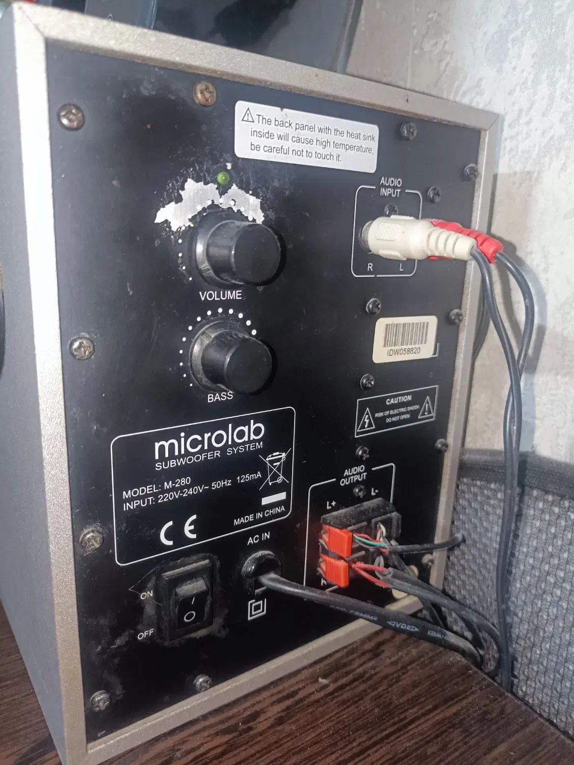 باند اسپیکر کامپیوتر microlab|قطعات و لوازم جانبی رایانه|همدان, |دیوار