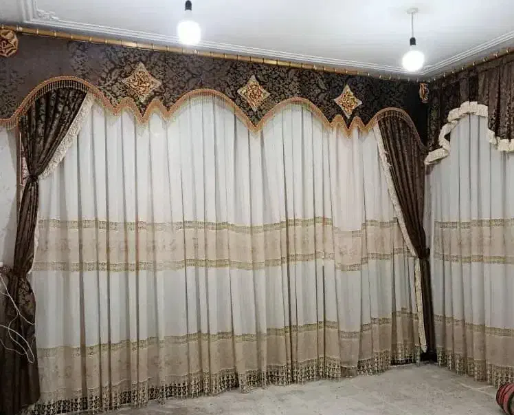 فروش پرده پذیرایی|پرده، رانر، رومیزی|بهبهان, |دیوار