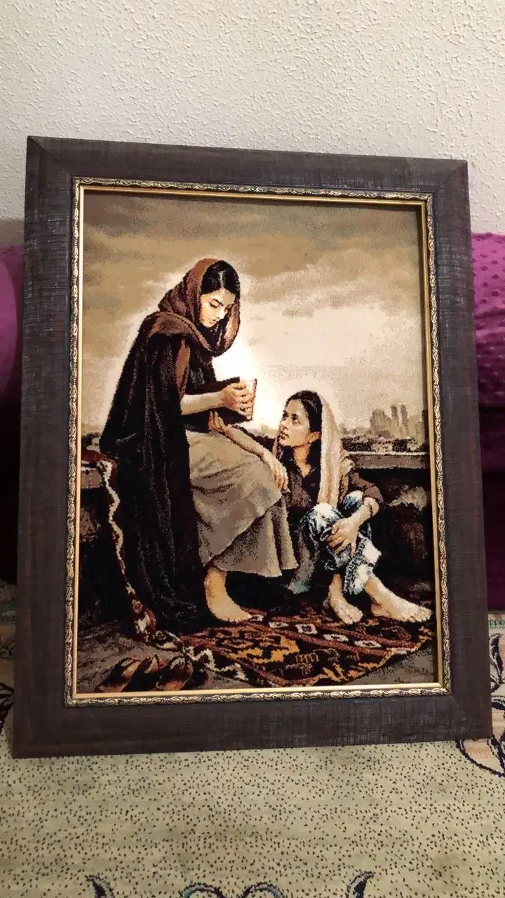 تابلوفرش ونقاشی|تابلو فرش|شاهین‌شهر, نبوت|دیوار