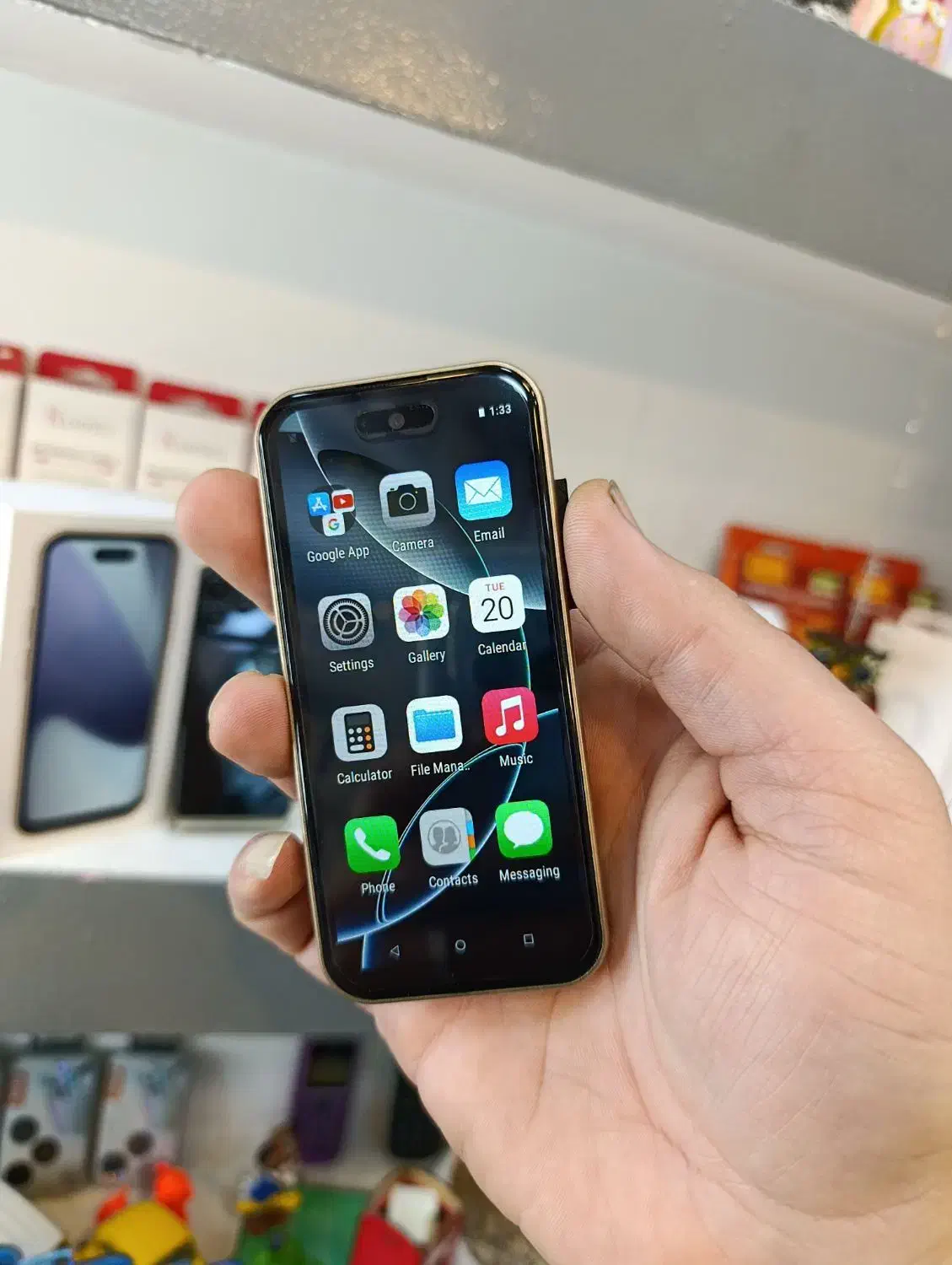 گوشی اپل17پرومکس مینی سوپر فول کپی سفارش امارات|موبایل|تهران, نازی‌آباد|دیوار