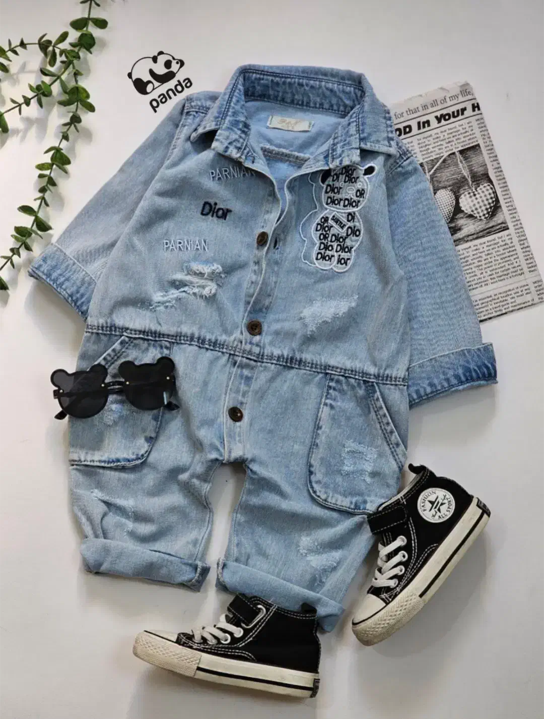 سرهمی جین|کفش و لباس بچه|اندیشه, اندیشه فاز ۱|دیوار