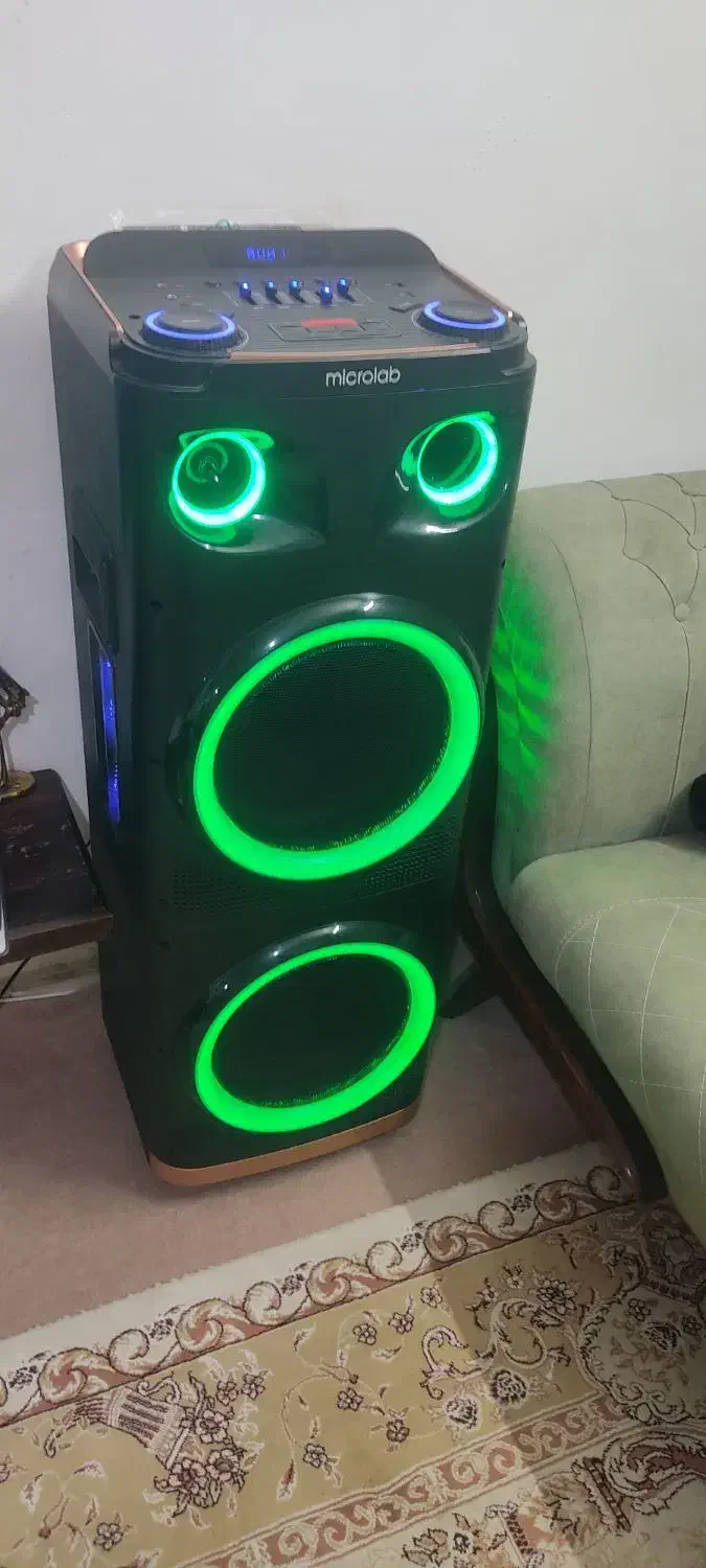 اسپیکر میکرولب|سیستم صوتی خانگی|شهریار, رضی آباد پایین|دیوار