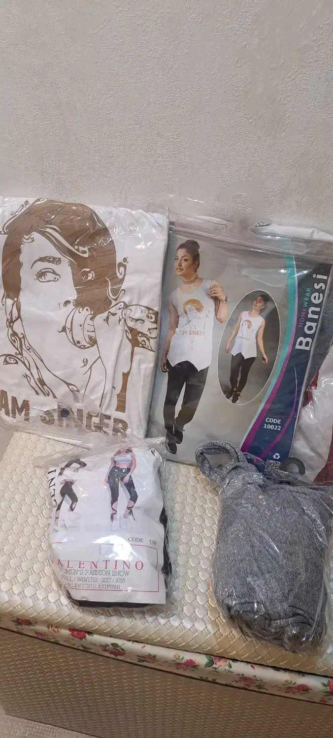 فروش تیشرت شلوار و تاپ شلوار ست و لگ ضربدری|لباس|شیراز, جوادیه|دیوار