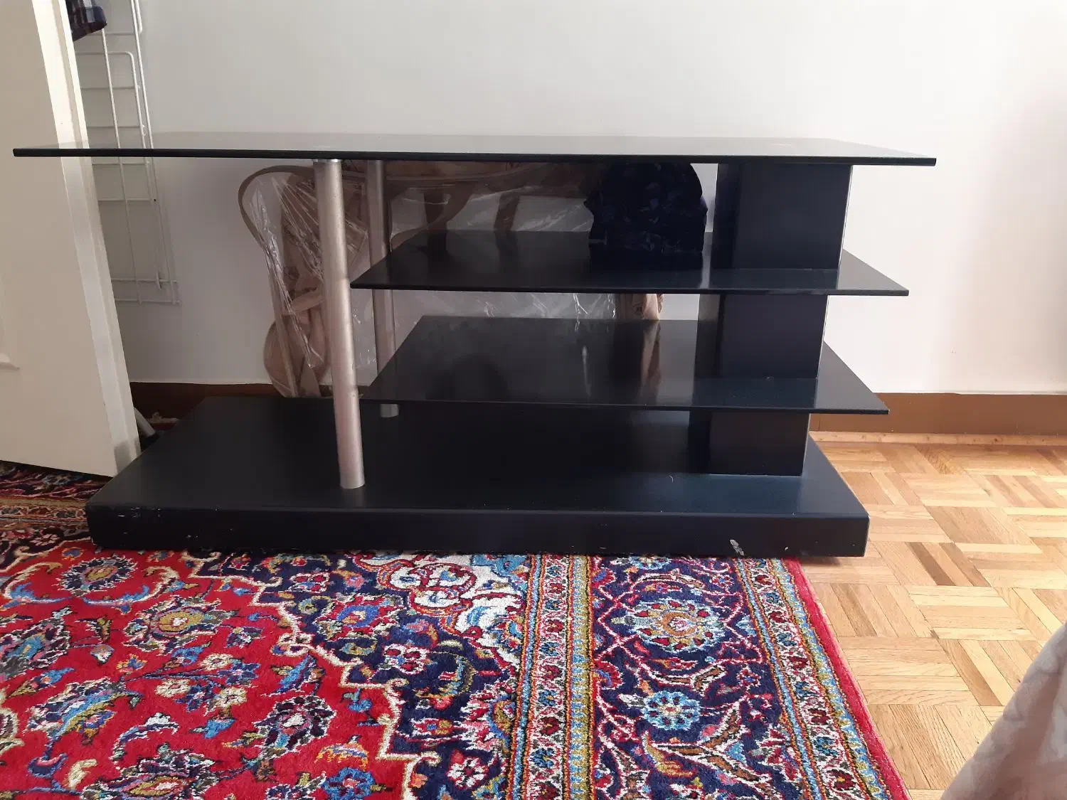 میزتلویزیون شیشه ای سالم سالم خارجی|میز تلویزیون|تهران, دریاچه شهدای خلیج فارس|دیوار