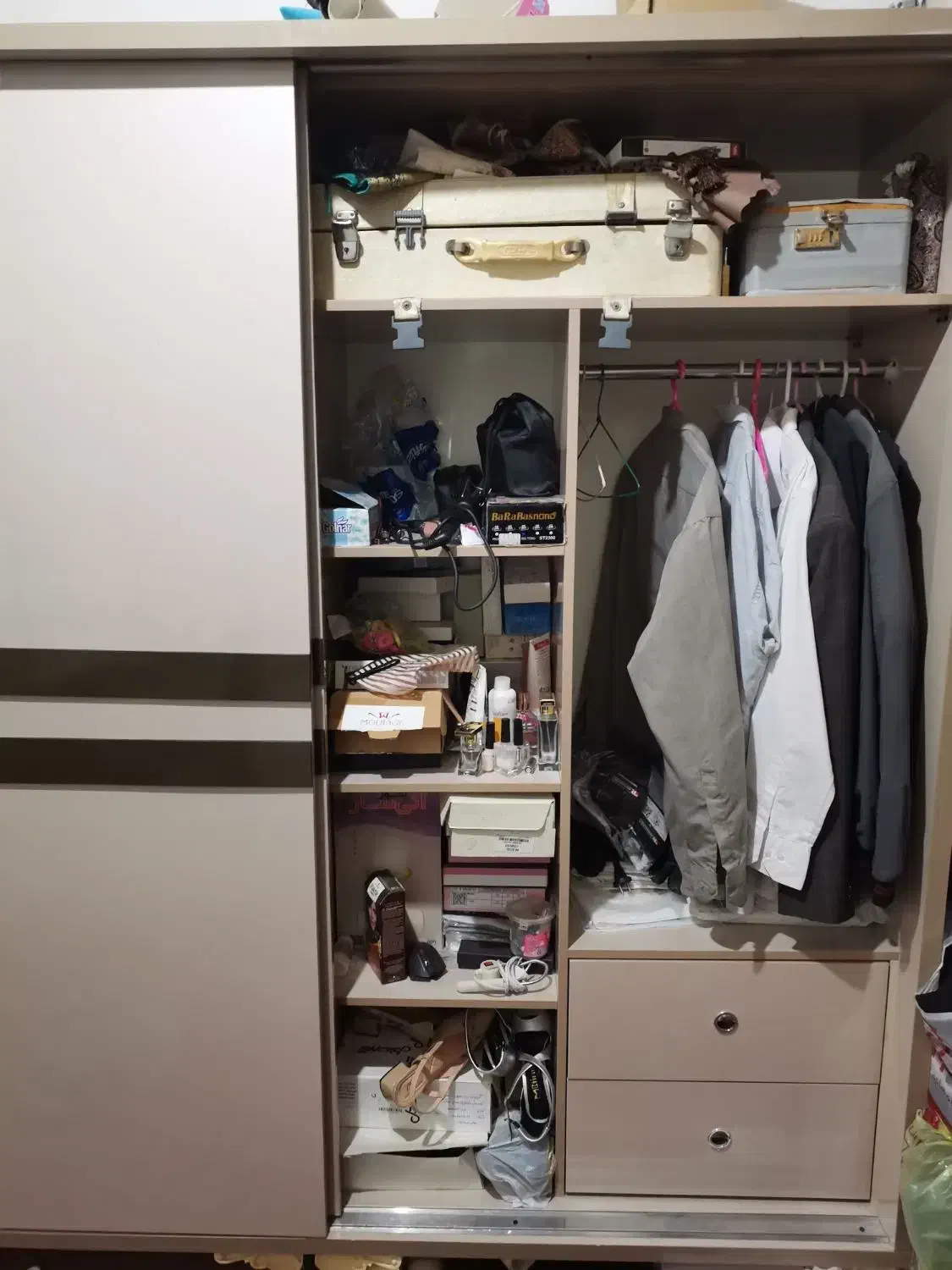 کمد ریلی نو|جاکفشی، کمد، دراور|خوی, |دیوار