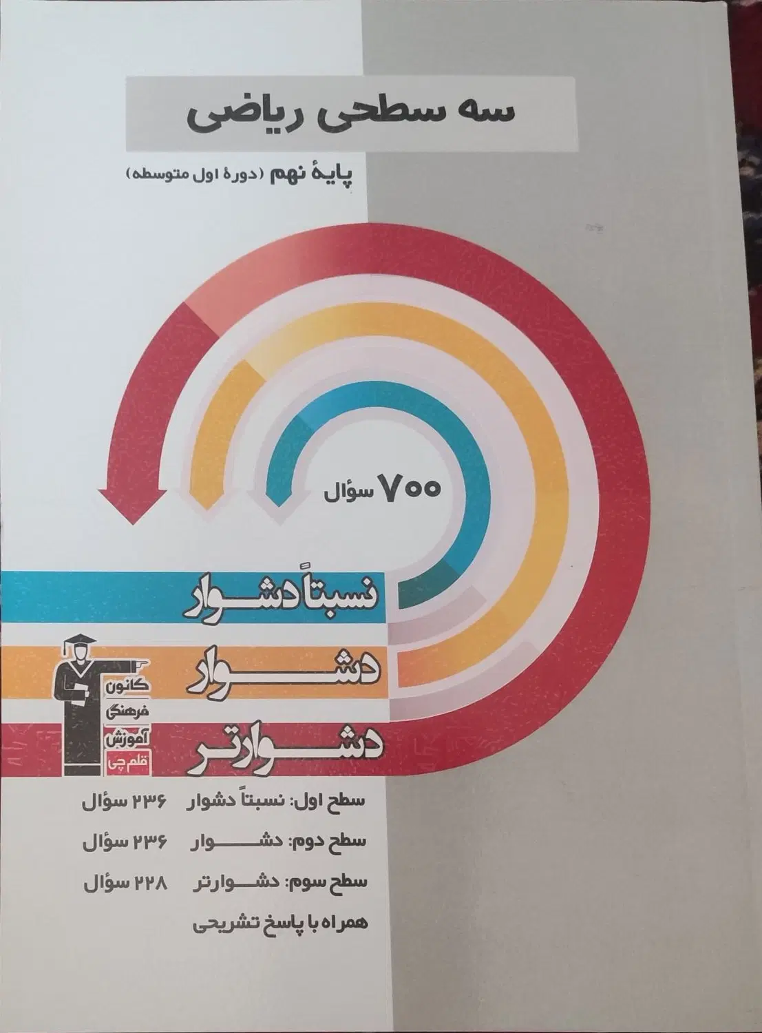 کتاب سه سطحی پایه نهم|کتاب و مجله آموزشی|تهران, قصر فیروزه ۲|دیوار
