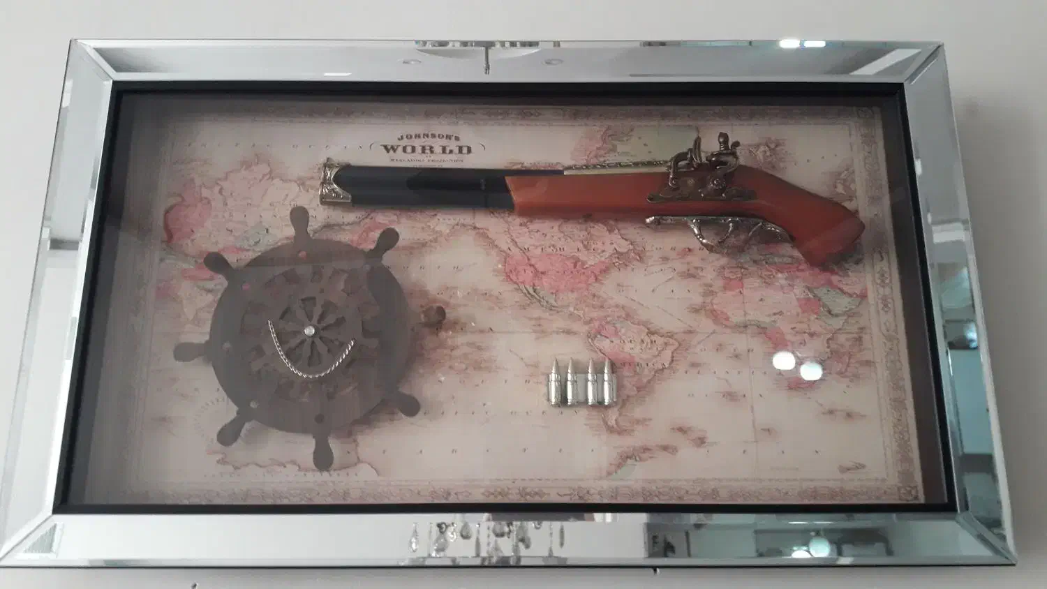 تابلو قاب آینه|تابلو، نقاشی، عکس|پردیس, فاز ۴|دیوار