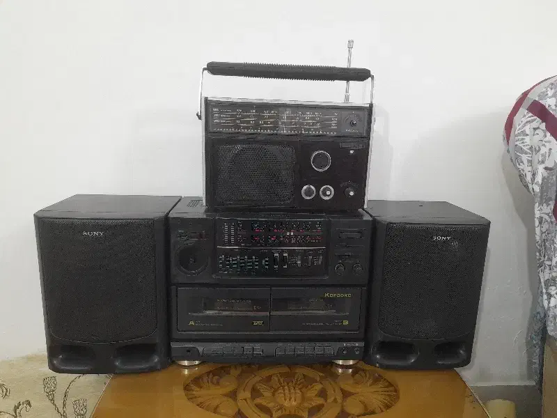 رادیو ظبط دو عدد|سیستم صوتی خانگی|تبریز, |دیوار