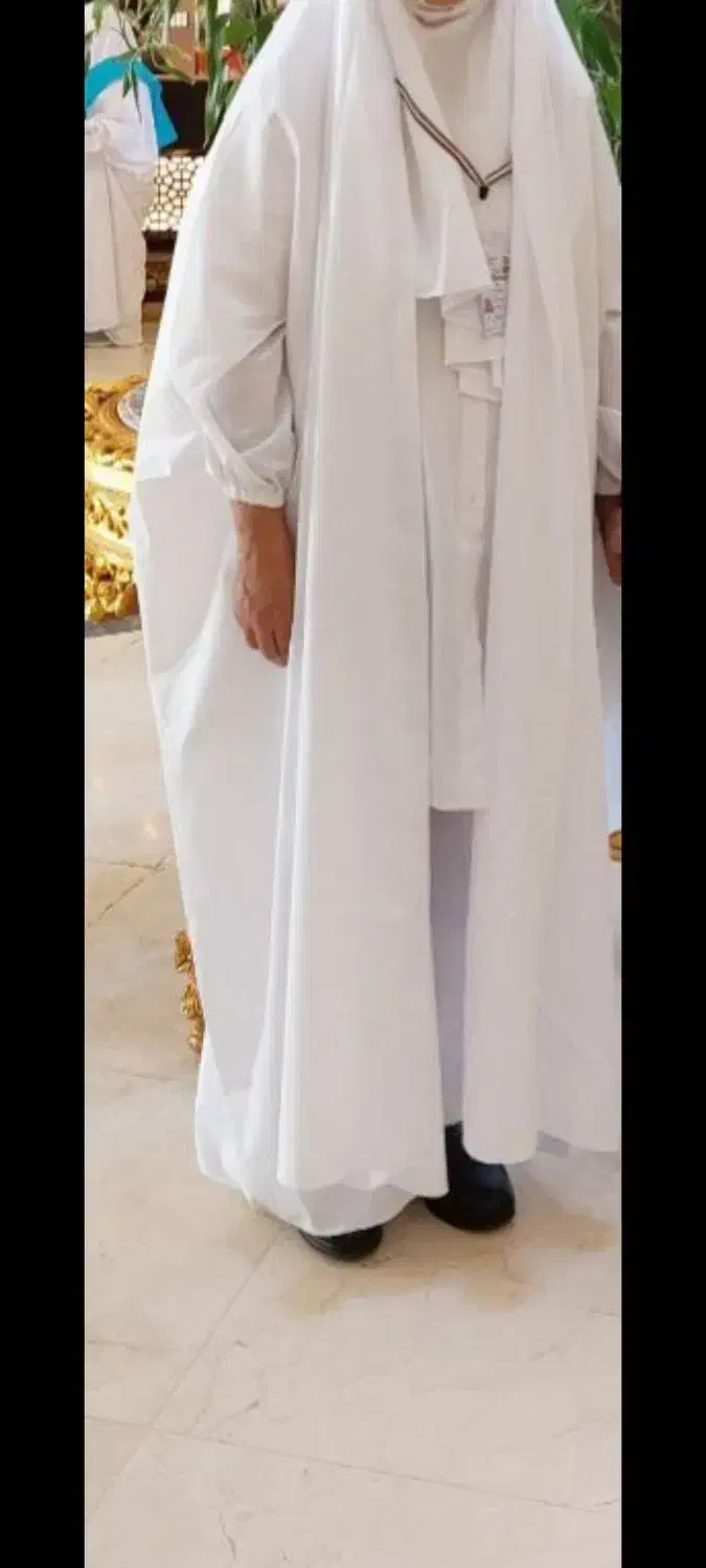 لباس احرام زنانه تترون ۴ تکه سایز لارژ نو|لباس|تهران, سازمان آب|دیوار