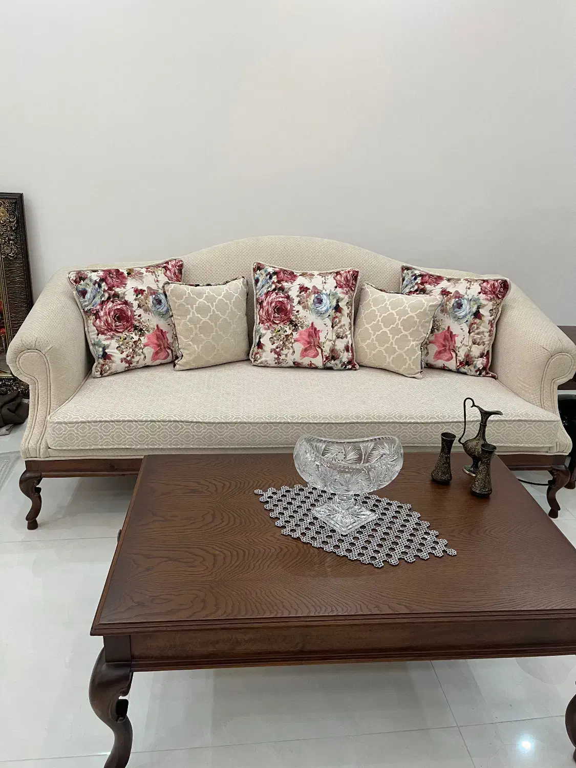 مبلمان نیم ست برژه برند چوبشار|مبلمان خانگی و میز عسلی|کرج, مهرویلا شمالی|دیوار