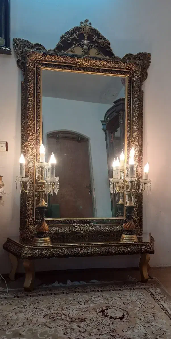 اینه و شمعدان|آینه|مشهد, مصلی (کارمندان اول)|دیوار