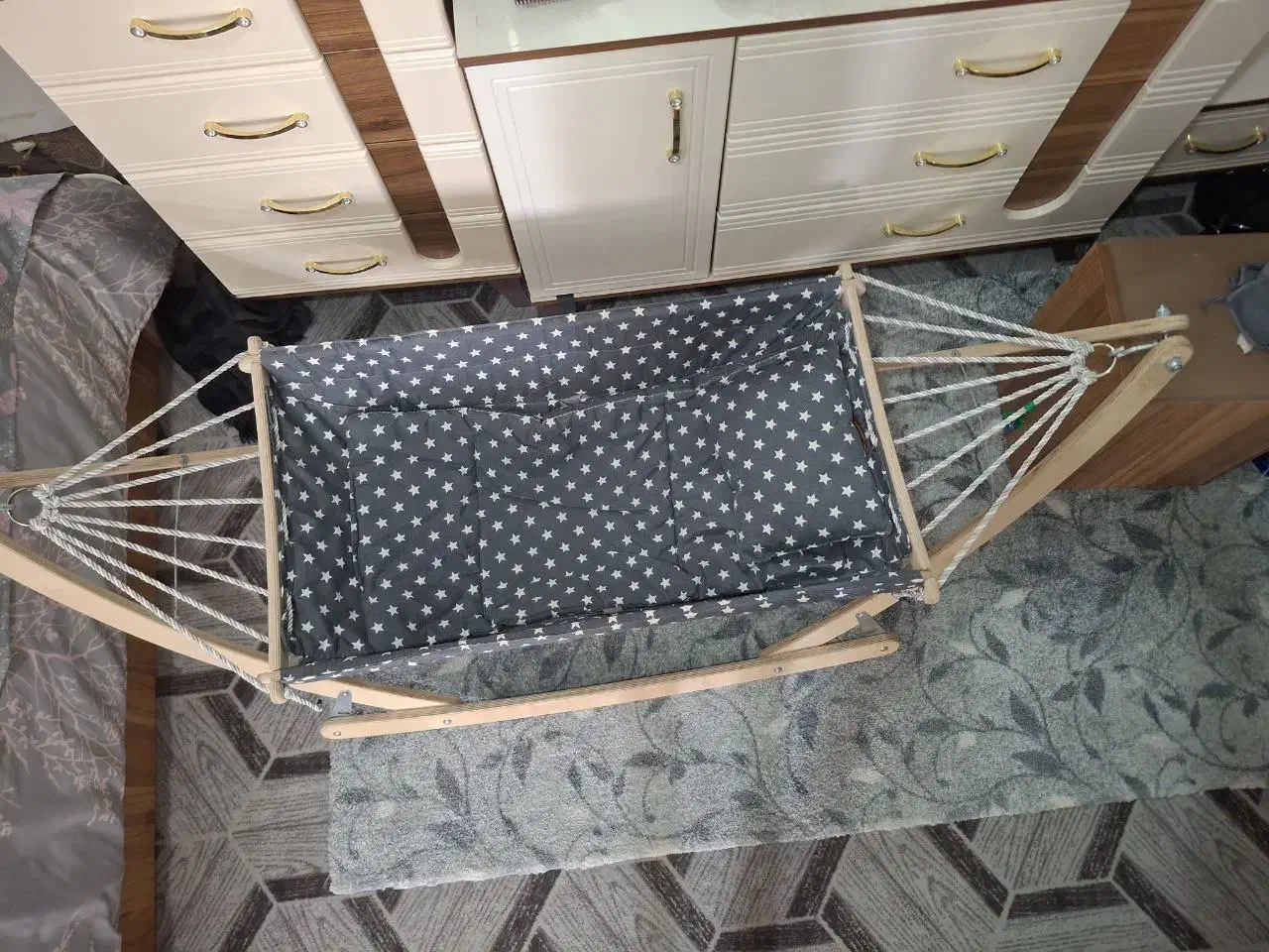 گهواره ننو،گهواره تخت شو زویا ،کریر|اسباب و اثاث بچه|قروه, |دیوار