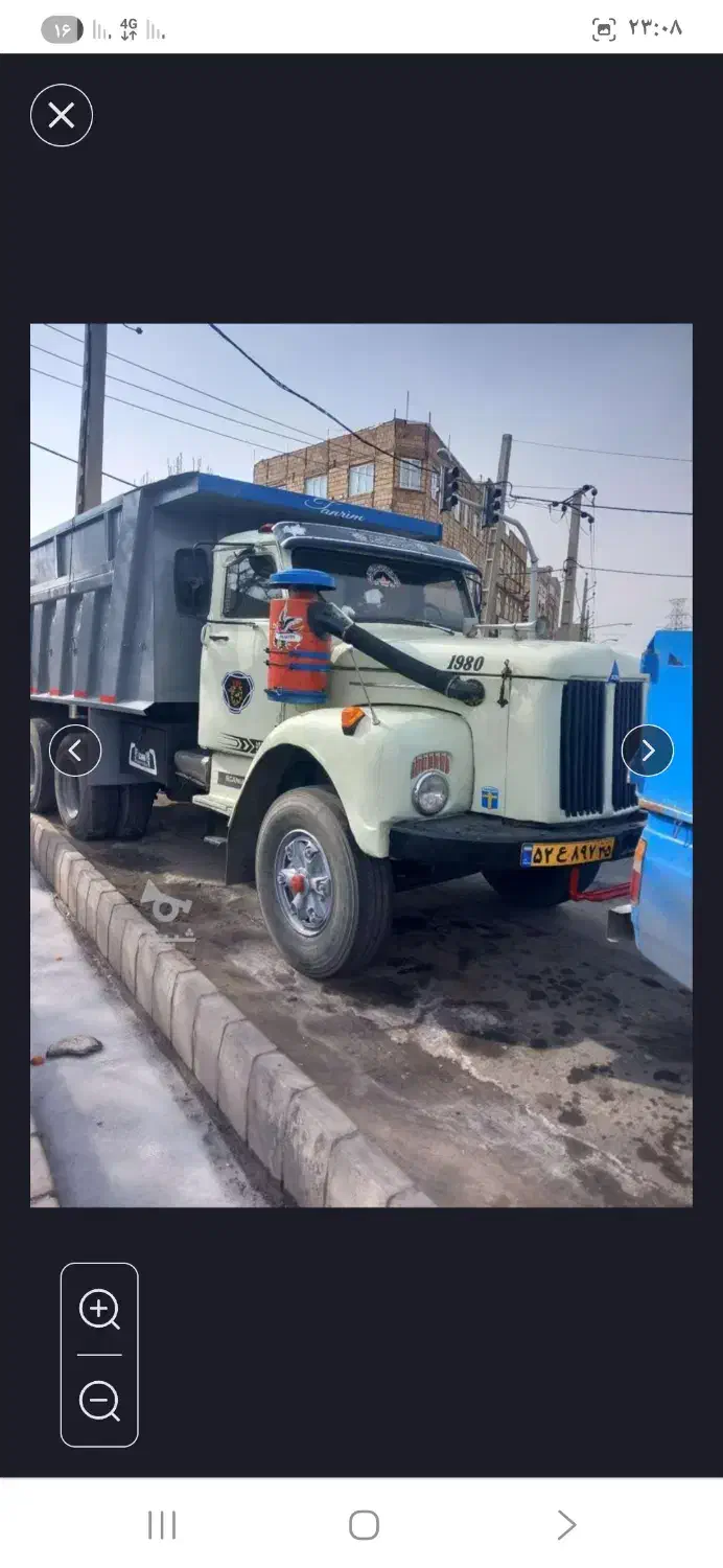 اسکانیا۱۱۱ کمپرسی ده چرخ تیوبلس|خودرو سنگین|شبستر, |دیوار