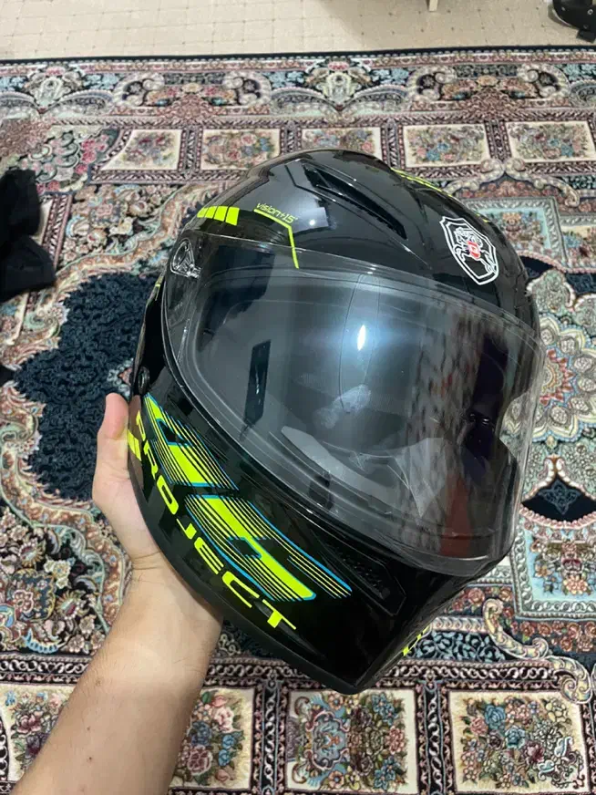 کلاه کاسکت QIKE طرح ajv فک ثابت|قطعات یدکی و لوازم جانبی|رشت, لاکان شهر|دیوار