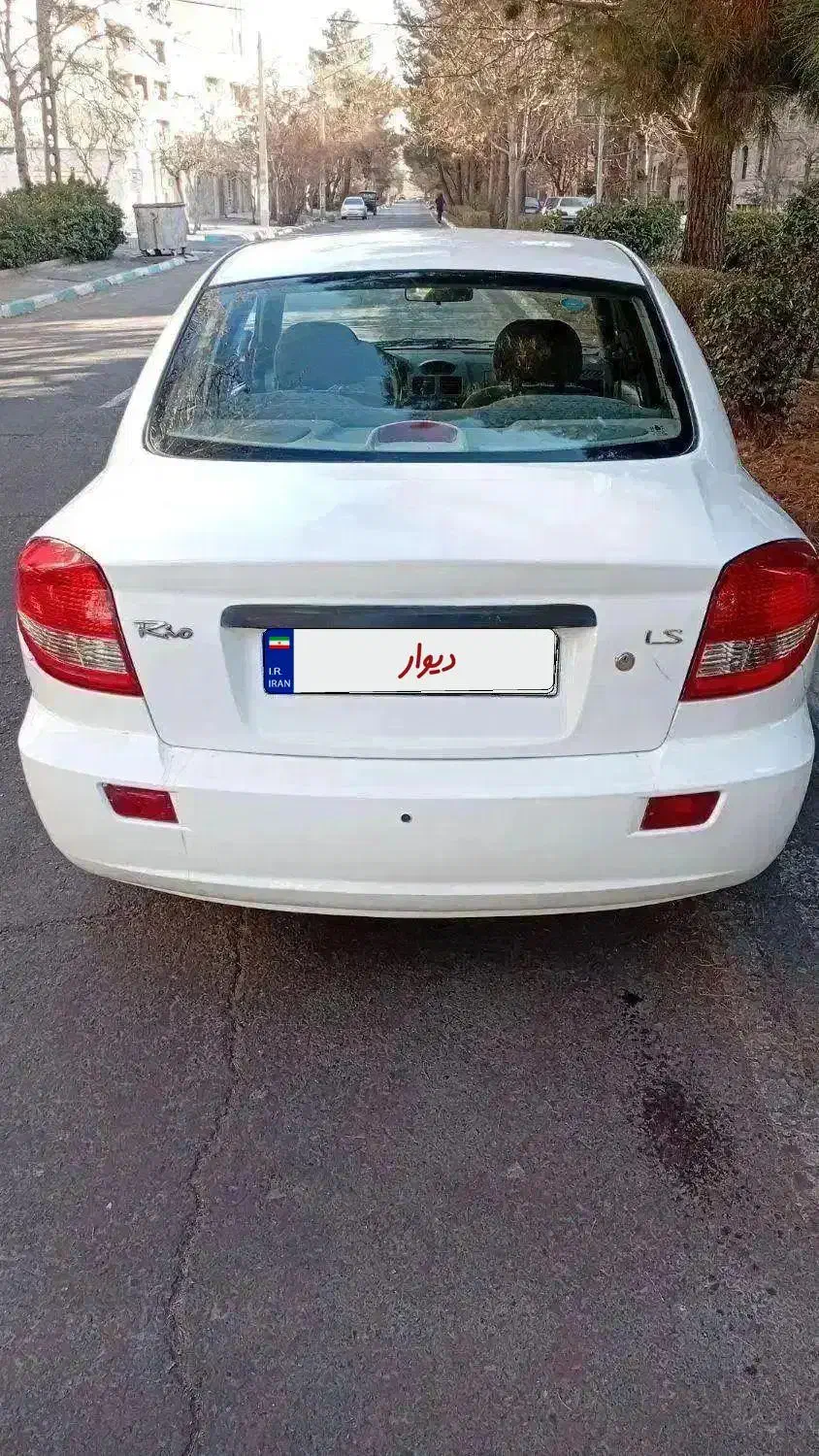 ریو مدل  آخر ۹۰ کم کارکرد خانگی|خودرو سواری و وانت|تهران, طرشت|دیوار
