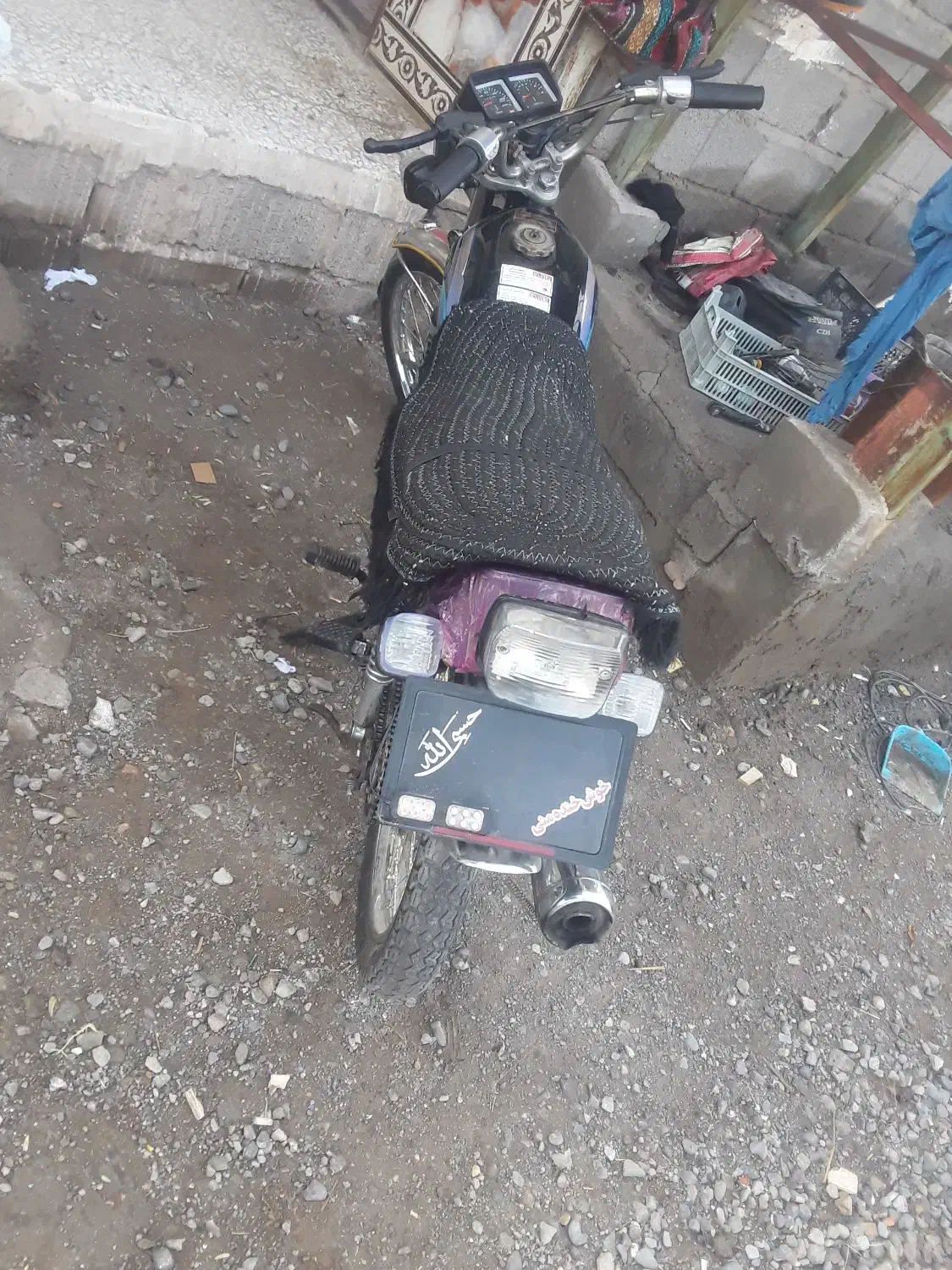 125|موتورسیکلت|بم, |دیوار