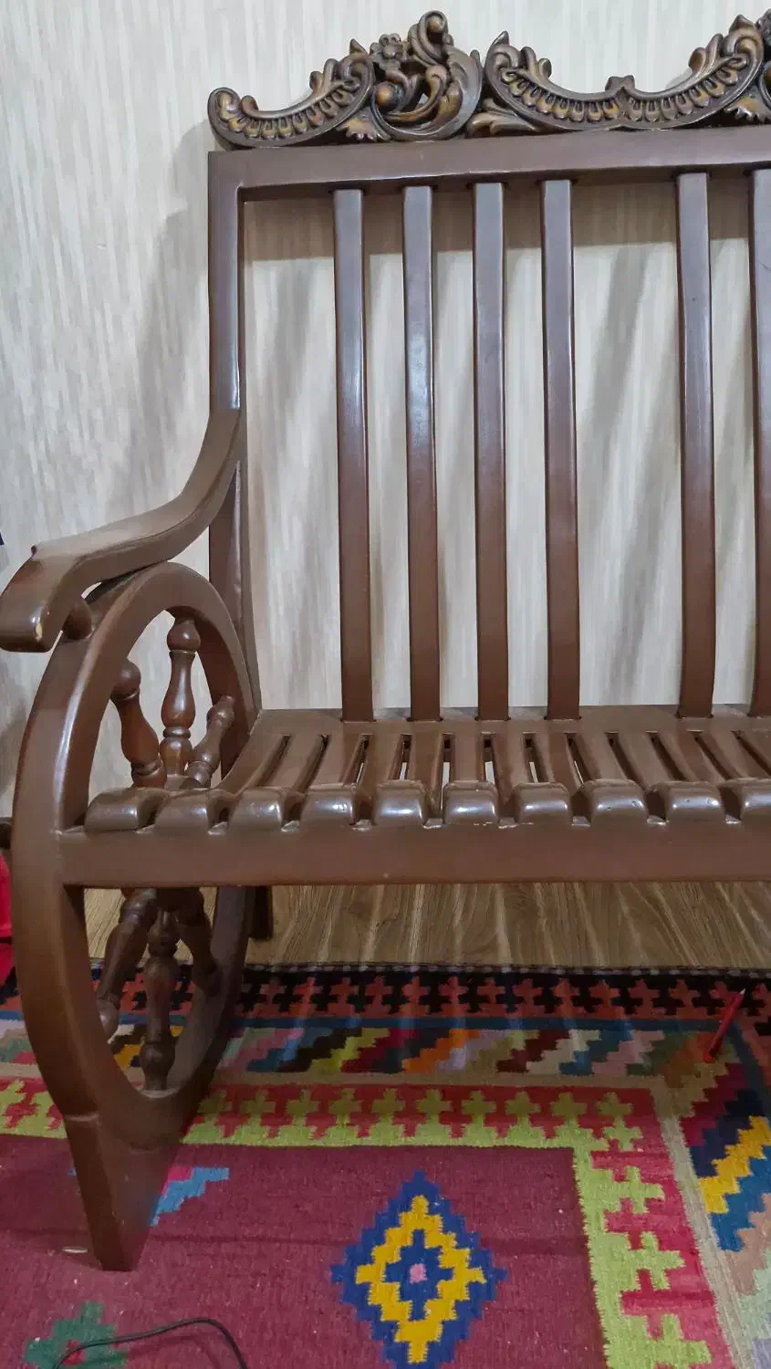 صندلی چوبی سفارشی ساخت|مبلمان خانگی و میز عسلی|اصفهان, خانه اصفهان|دیوار