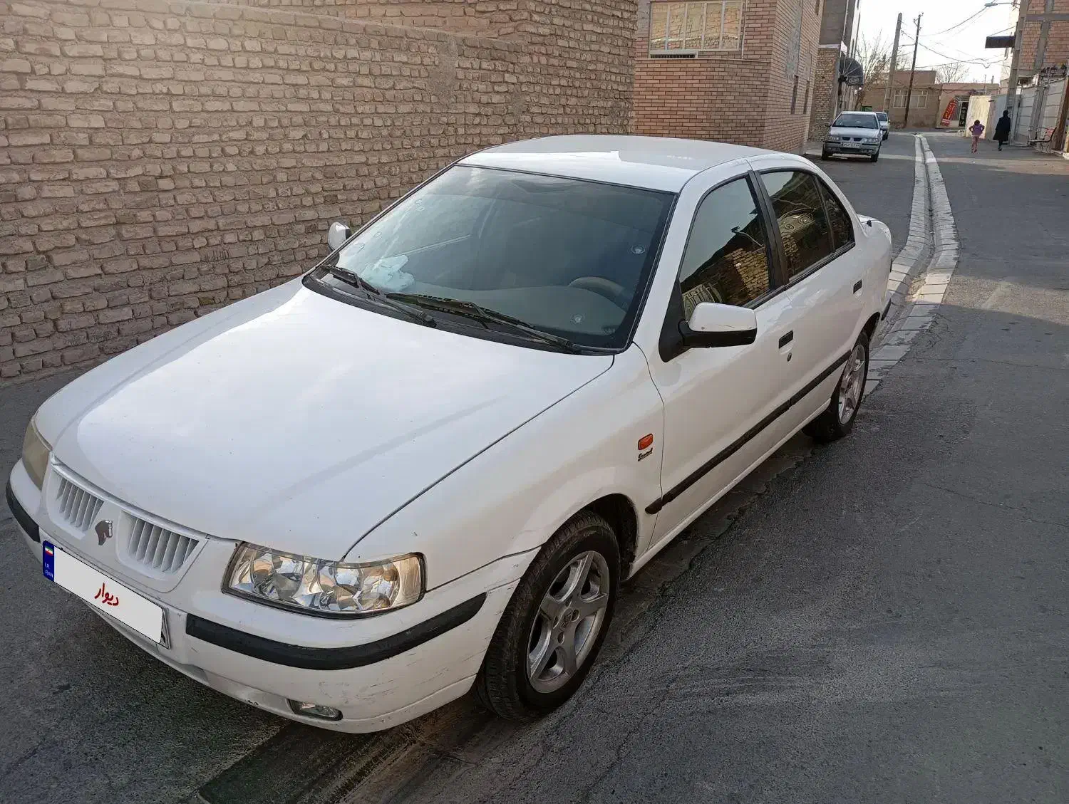 سمند سفید LX دوگانه سوز مدل 87|خودرو سواری و وانت|جوادآباد, |دیوار