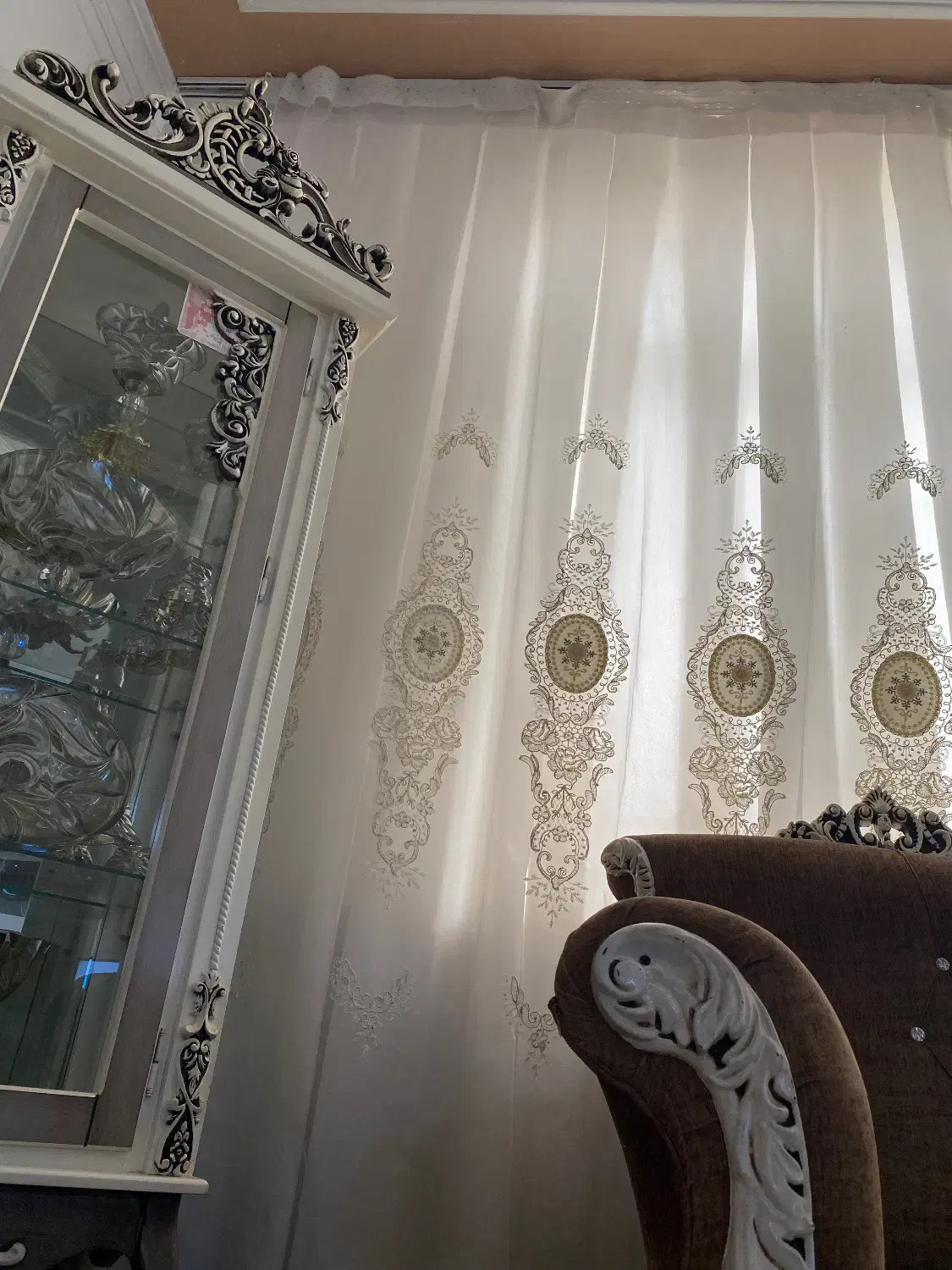 پرده|پرده، رانر، رومیزی|سبزوار, باهنر|دیوار