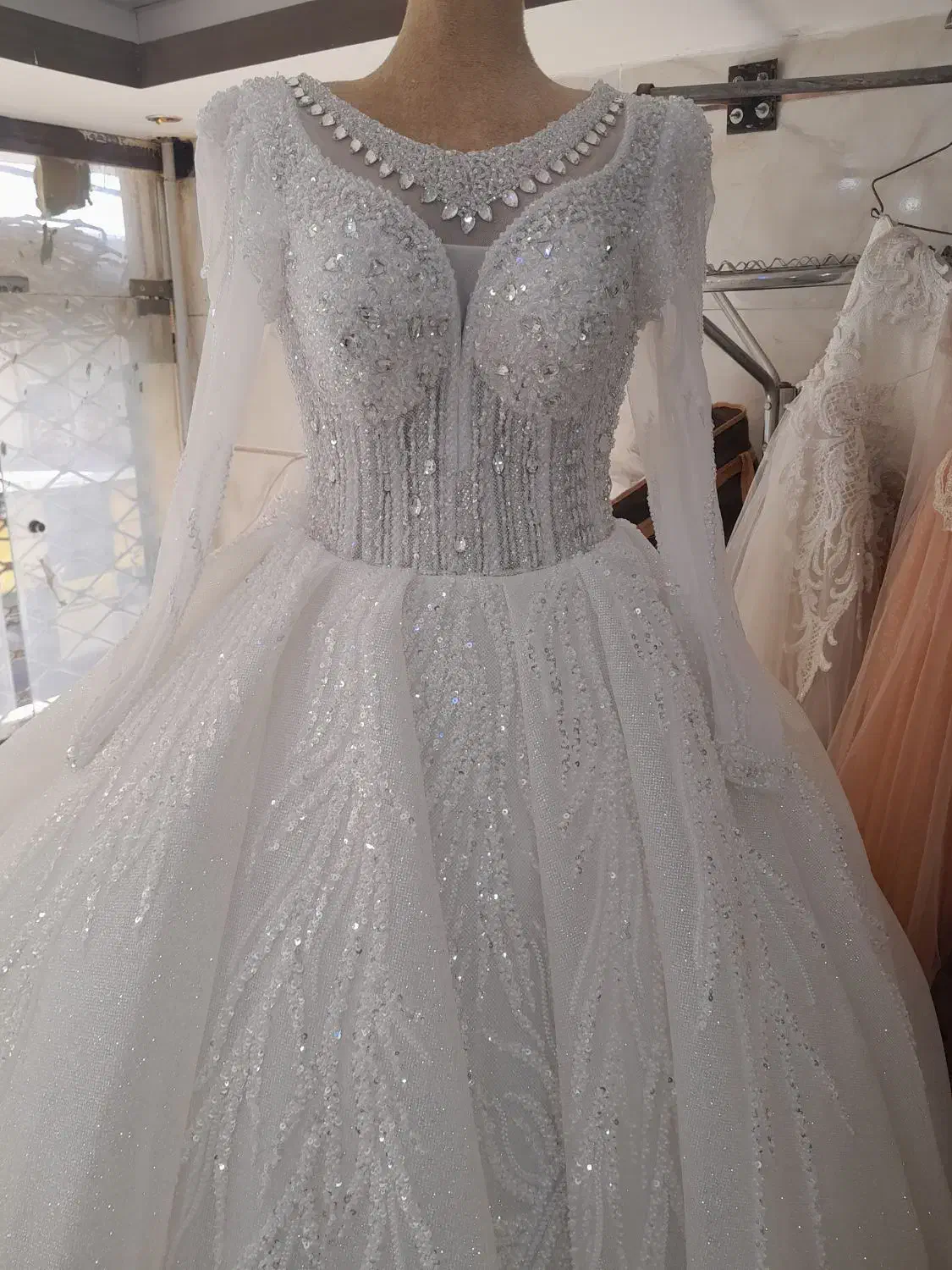 ساتن عربی. شب نما|لباس|انگوران, |دیوار