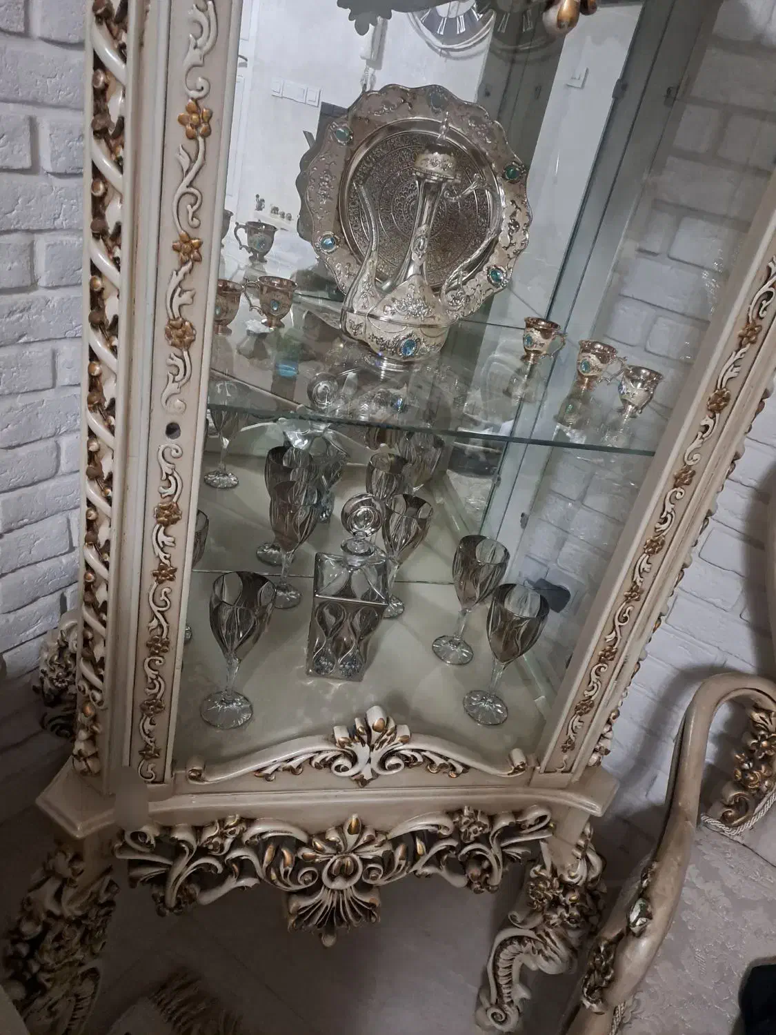 مینی بوفه مناسب جهیزیه|بوفه، ویترین، کنسول|فردیس, منظریه|دیوار