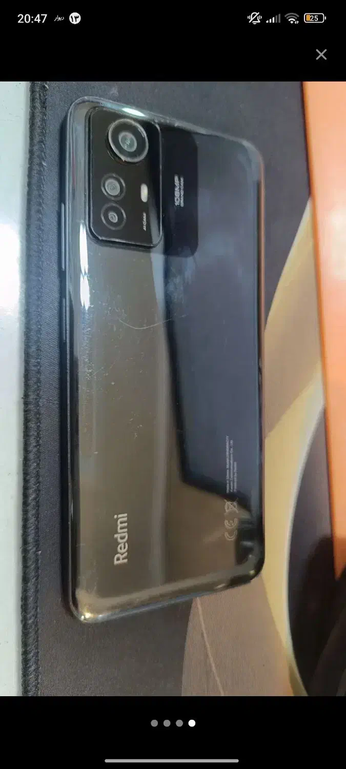شیاومی نوت ۱۲s 256 گیگ|موبایل|اشنویه, |دیوار