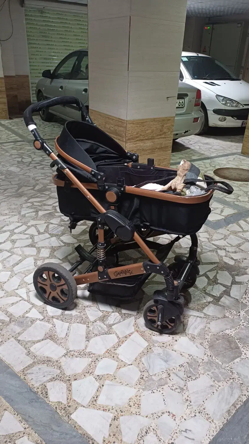 کالسکه برنداسپرینگ|کالسکه و لوازم جانبی|رشت, خمیران زاهدان|دیوار