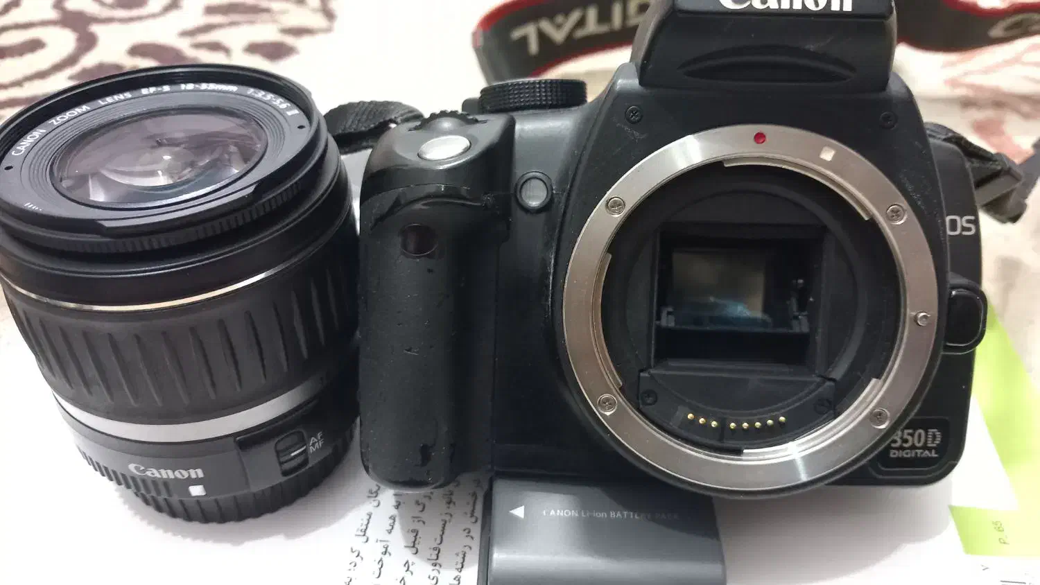 دوربین کنون. canon 350D|دوربین عکاسی و فیلمبرداری|قائمشهر, |دیوار