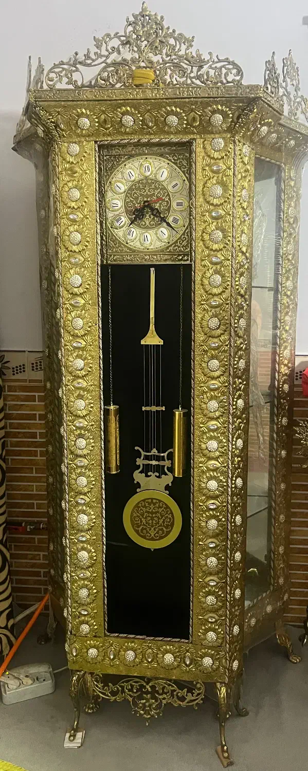 دکوروساعت برنج|بوفه، ویترین، کنسول|رامند, |دیوار