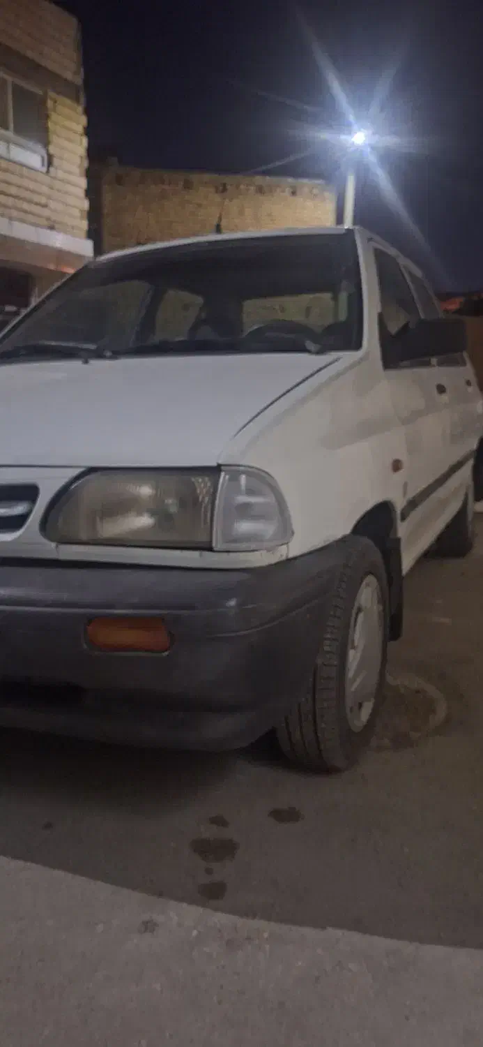 پراید دوگانه کارخانه سفید مدل 1386|خودرو سواری و وانت|ابریشم, |دیوار