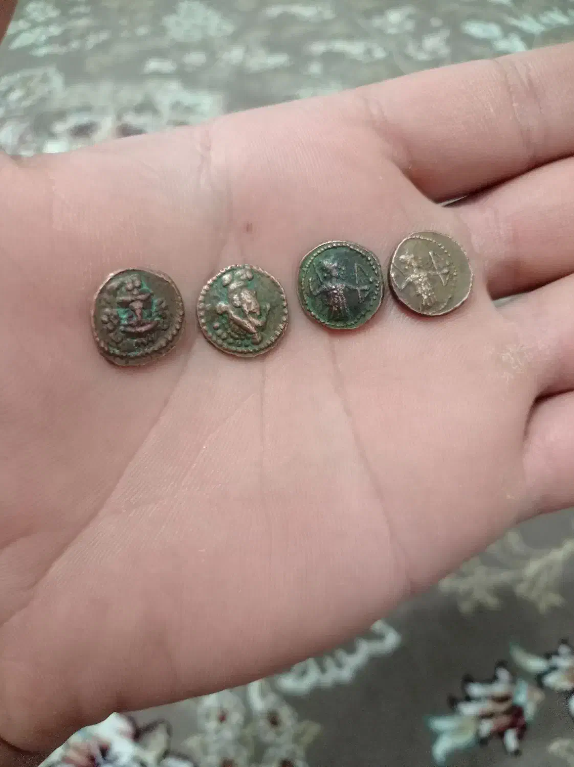 سکه مسی ساسانی|کلکسیون سکه، تمبر، اسکناس|بوکان, |دیوار