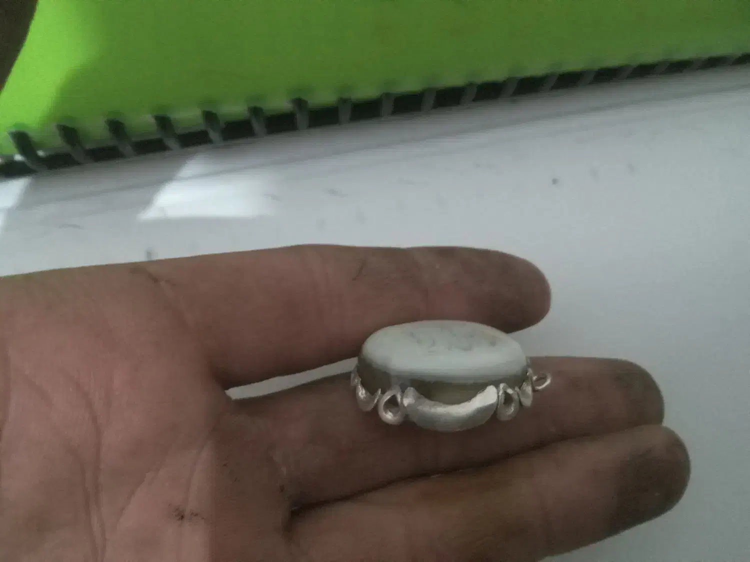 پلاک گردنی نقره|جواهرات|خاوران, |دیوار