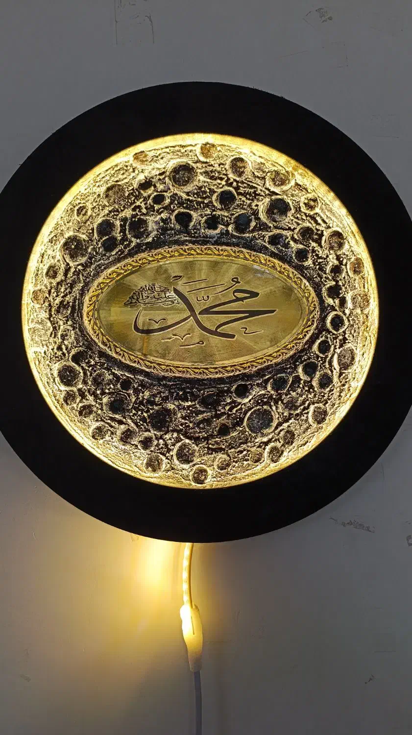 تابلو ماه و ساعت|تابلو، نقاشی، عکس|سلماس, |دیوار