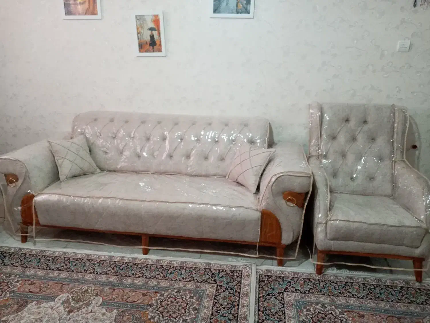 کاور مبل و مبلمان ژله ای|مبلمان خانگی و میز عسلی|قم, پردیسان|دیوار