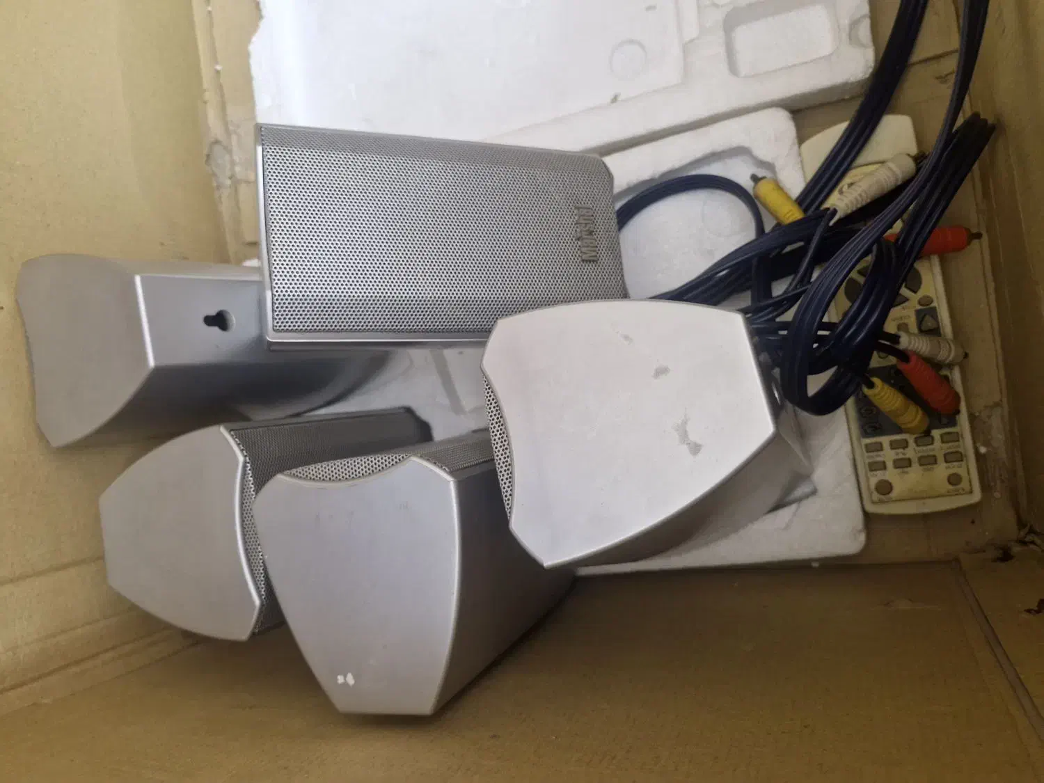 دستگاه سی دی با ساب|سیستم صوتی خانگی|تهران, علیآباد|دیوار