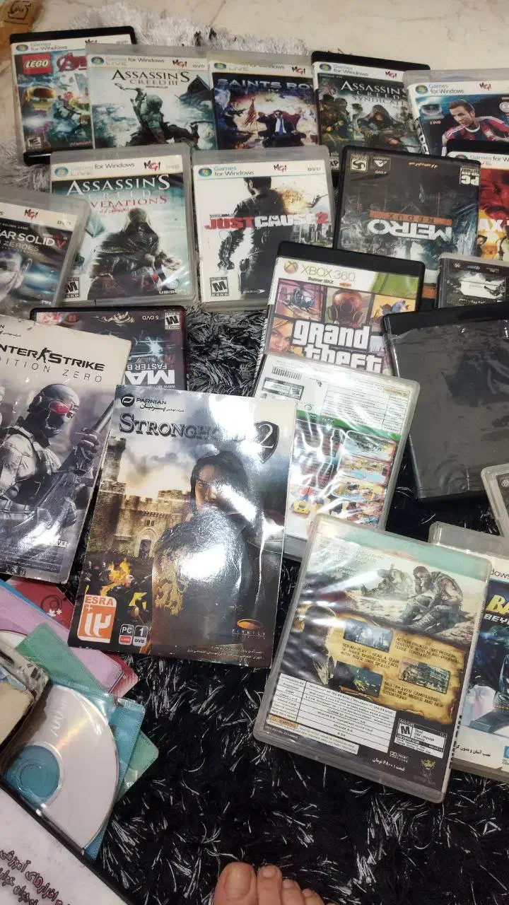 تعداد۵۰ بازی کامپیوتر|کنسول، بازی ویدئویی و آنلاین|کیاشهر, |دیوار