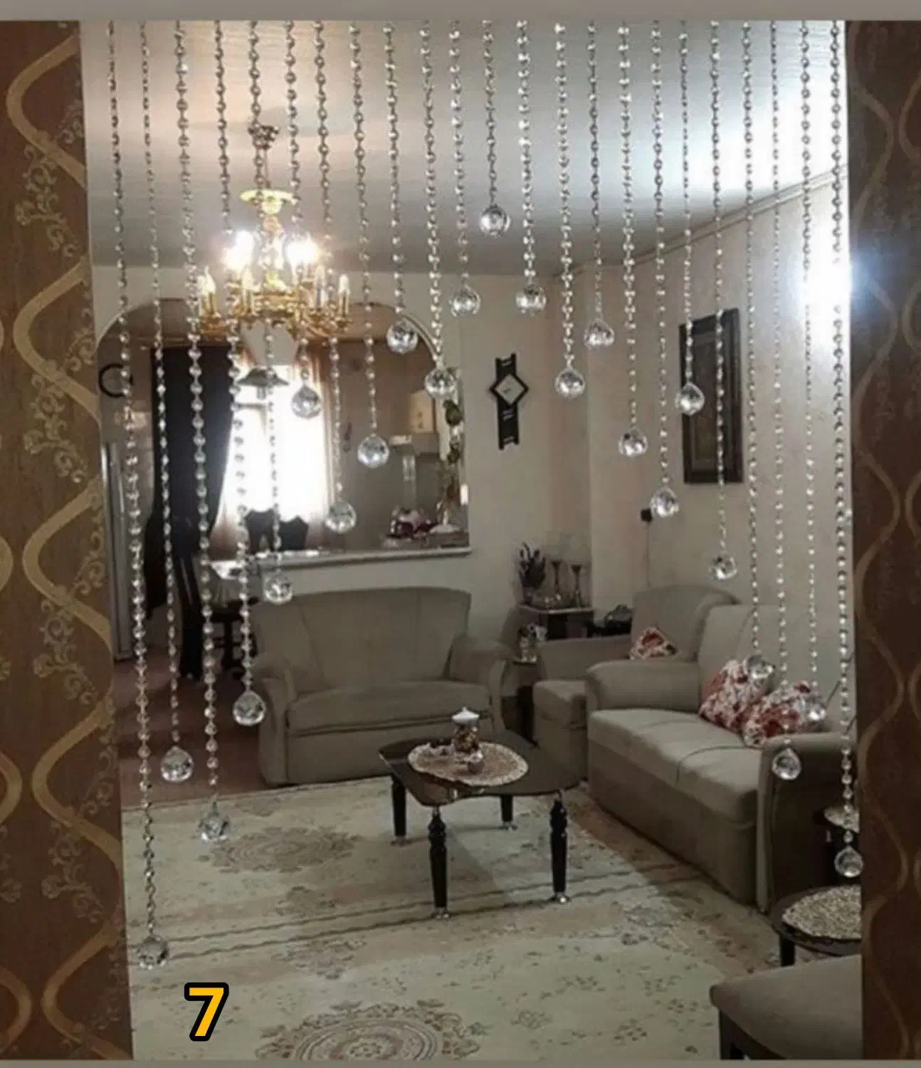 پرده الماسی|پرده، رانر، رومیزی|تبریز, |دیوار