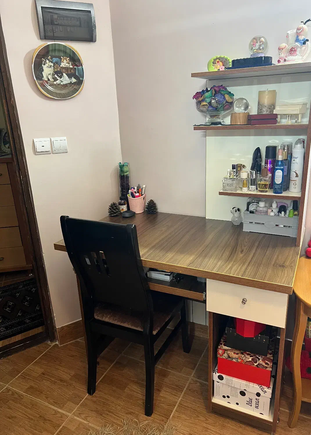 میز تحریر|میز تحریر و کامپیوتر|گنبد کاووس, |دیوار