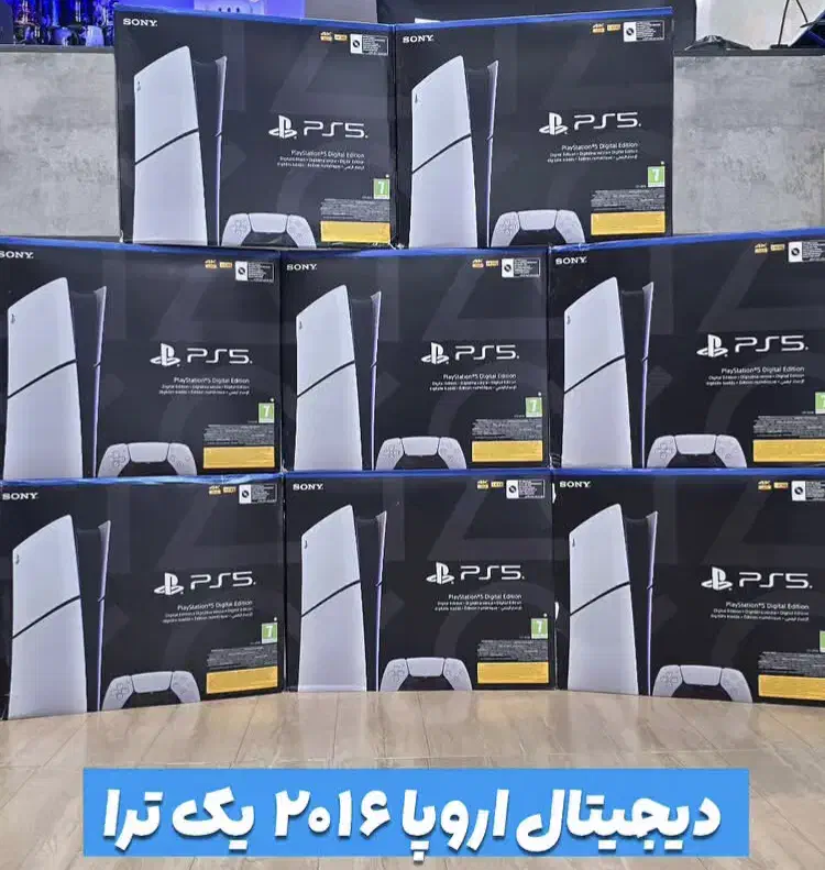پلی استیشن ۵ دیجیتال اسلیم + کیف|کنسول، بازی ویدئویی و آنلاین|بم, |دیوار