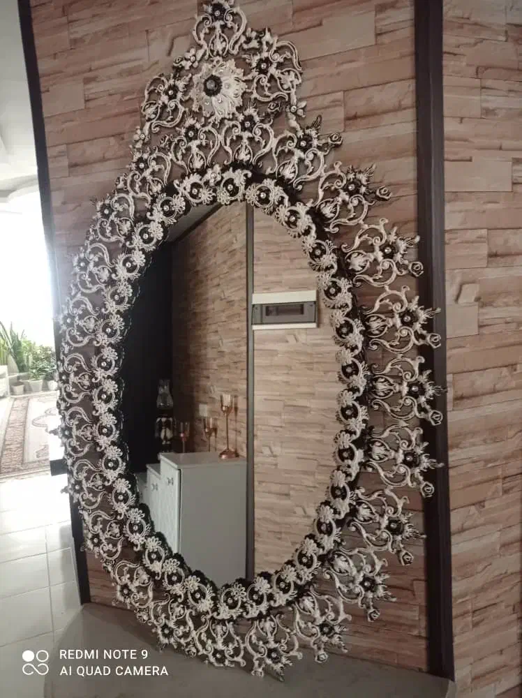 آیینه شمعدان وساعت نو|صنایع دستی و سایر لوازم تزئینی|شاهین‌شهر, گرگاب|دیوار