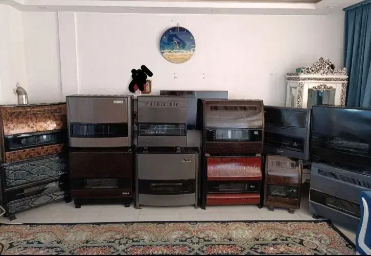 انواع بخاری استوک قدیمی درحد نو طاهری|بخاری، هیتر، شومینه|نیشابور, خط کاشمر|دیوار