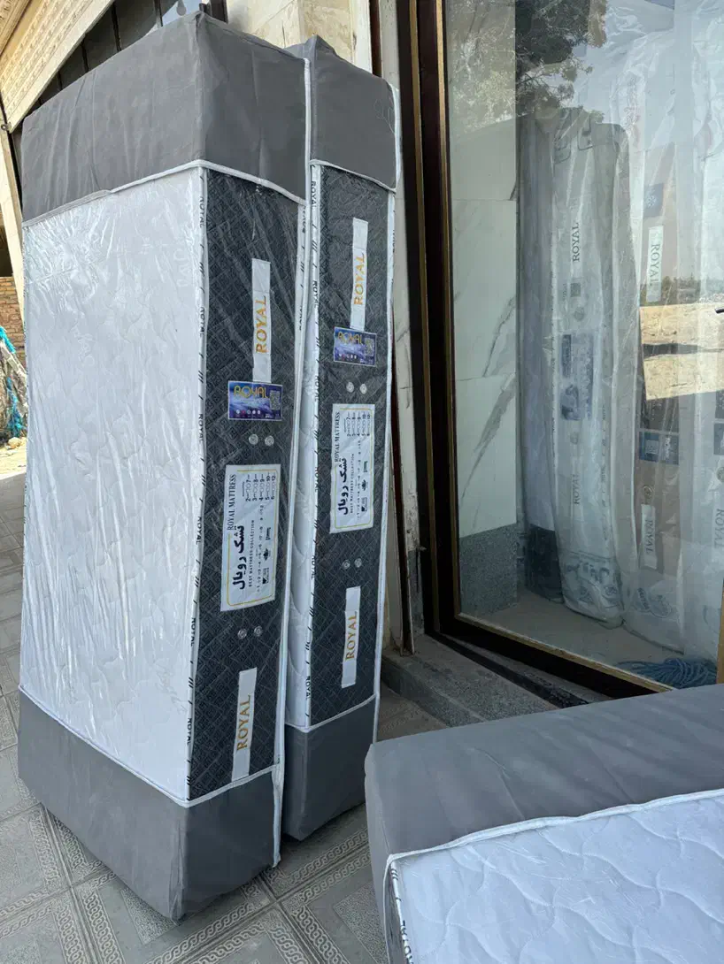 تشک طبی مناسب اناتومی بدن و یک ونیم نفره|تشک تختخواب|رباطکریم, نصیرشهر|دیوار