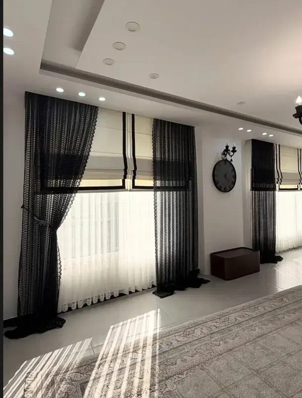 پرده مینیمال پرده رومن پرده زبرا پرده اداری|پرده، رانر، رومیزی|تهران, عبدلآباد|دیوار