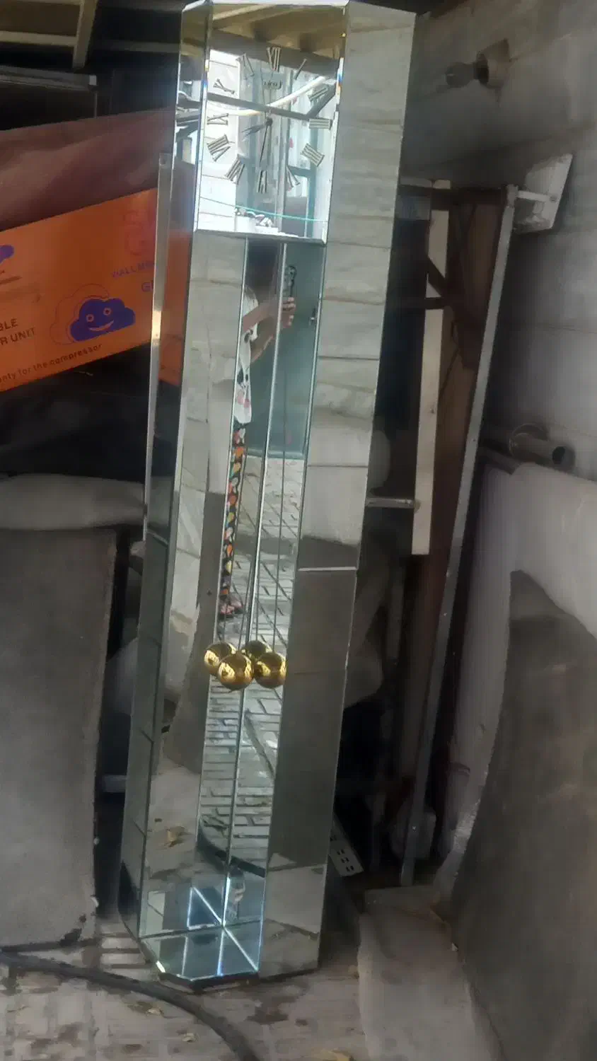 ساعت ایستاده آینه ی|ساعت دیواری و تزئینی|کرمانشاه, |دیوار