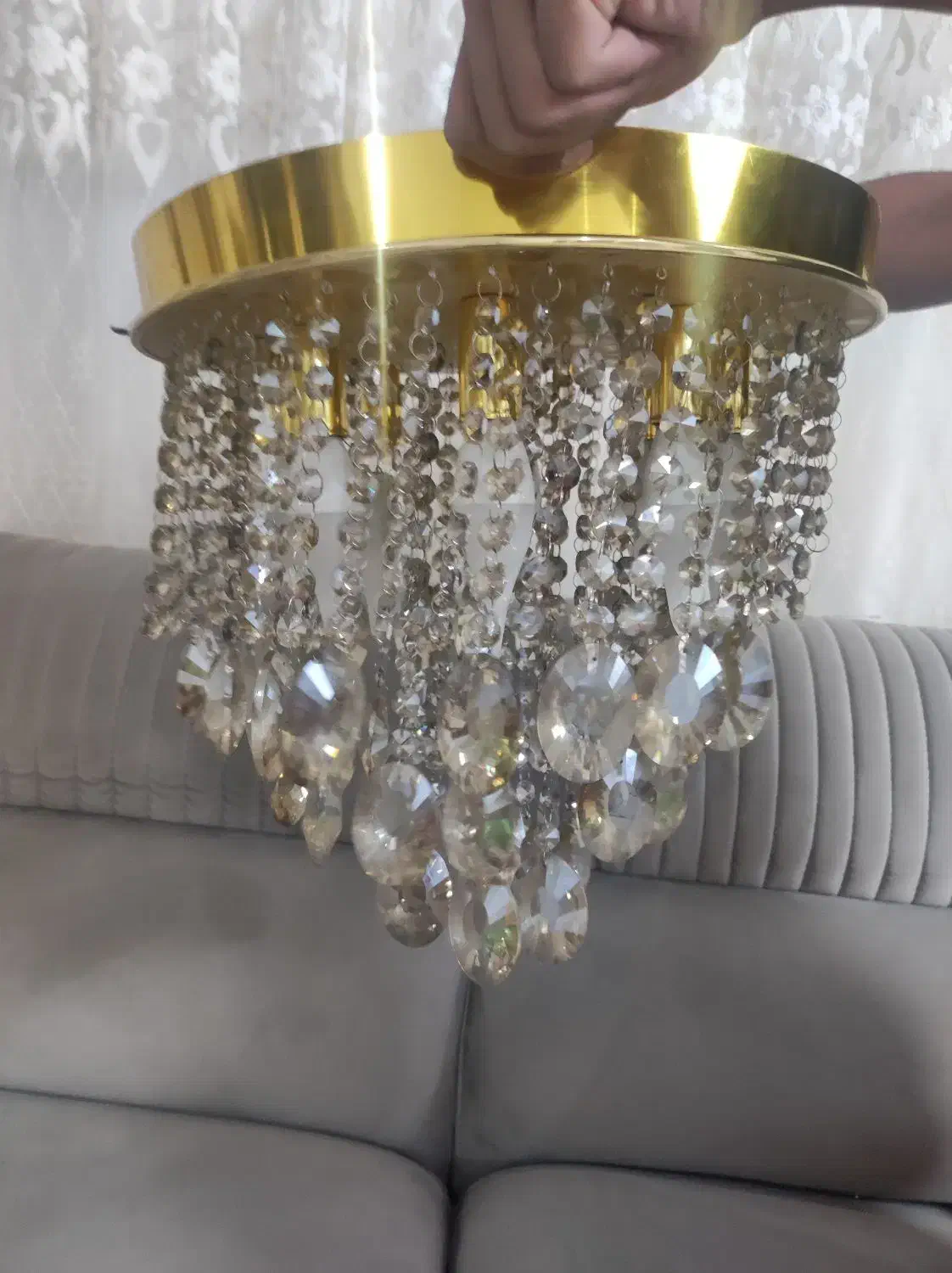 لوستر|لوستر و چراغ آویز|بروجرد, |دیوار