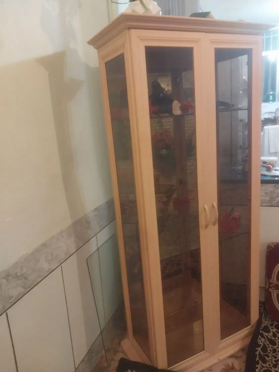 ویترین و آینه وگاز توافقی|بوفه، ویترین، کنسول|شهرکرد, |دیوار