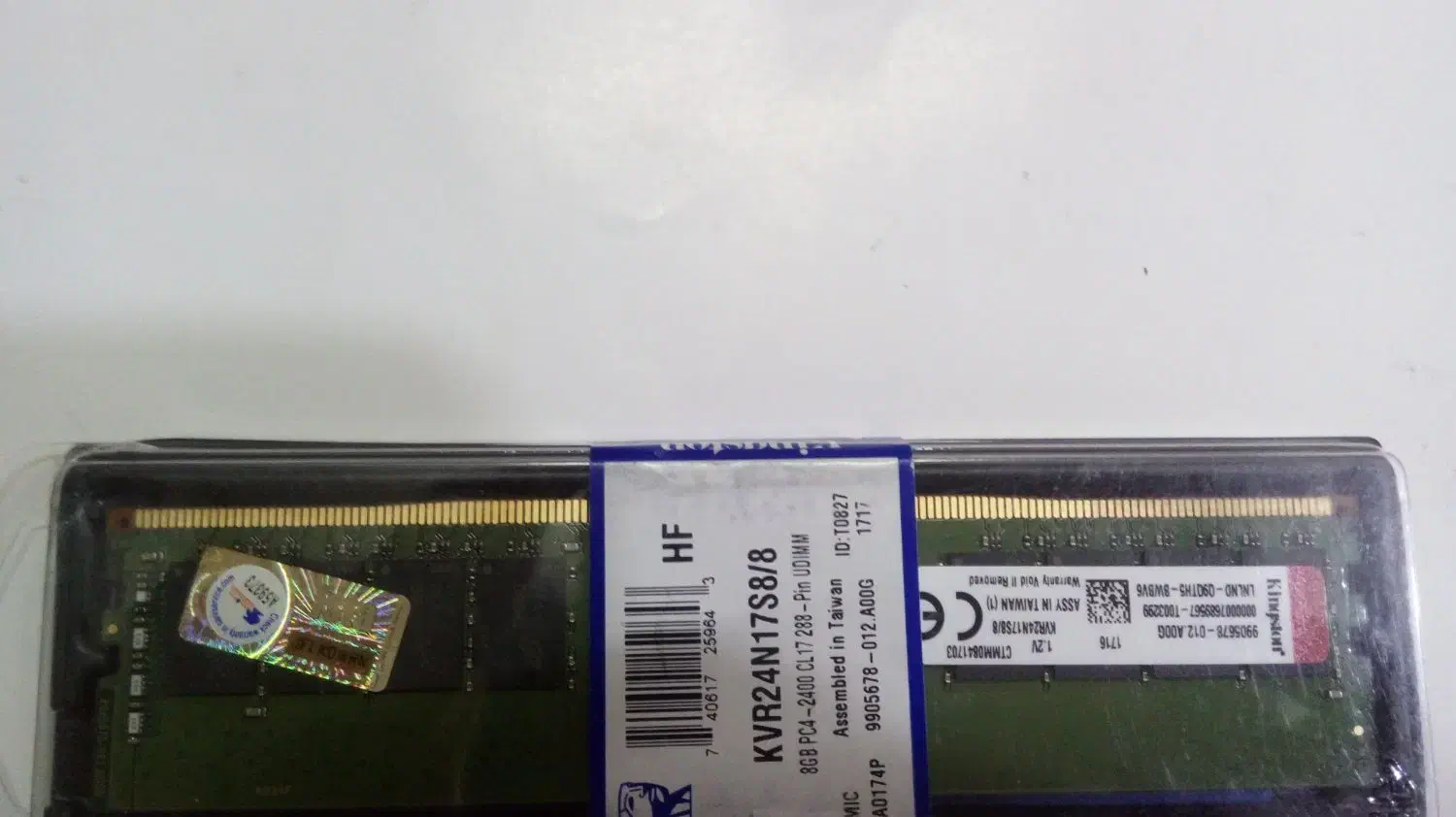 رم ۸گیگ کینگستون ddr4 اورجینال آکبند|قطعات و لوازم جانبی رایانه|یزد, |دیوار