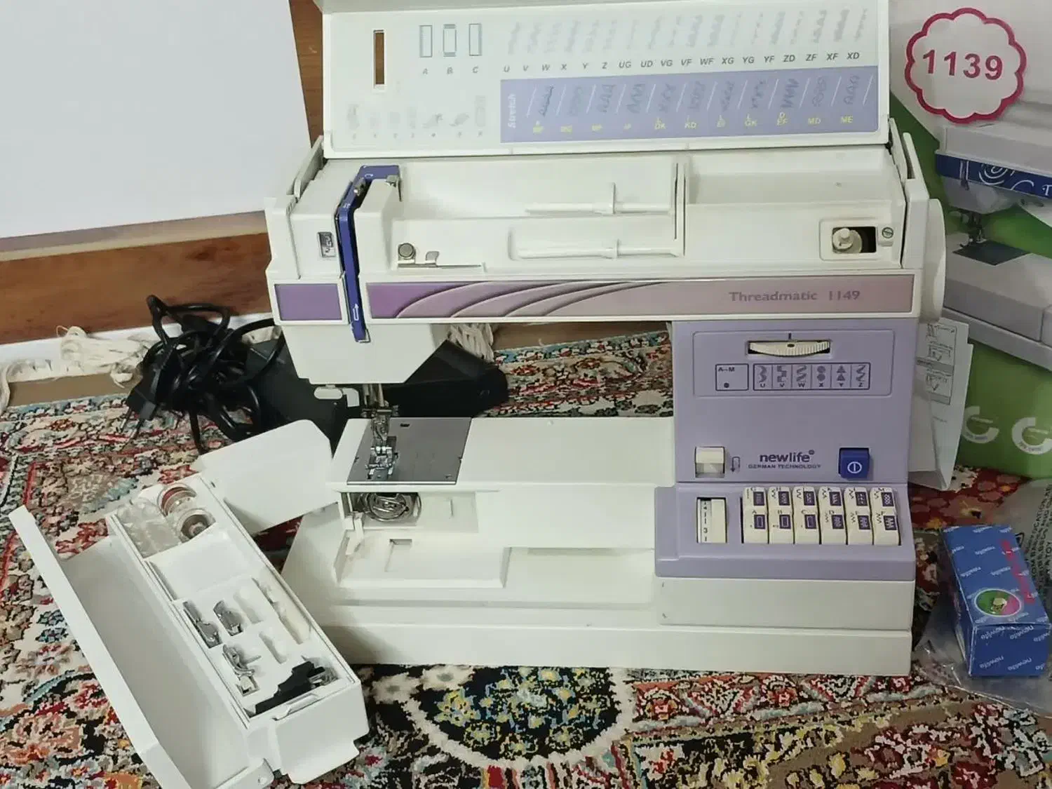 چرخ خیاطی مدل ۱۱۴۹|چرخ خیاطی و ریسندگی|خرمآباد, |دیوار