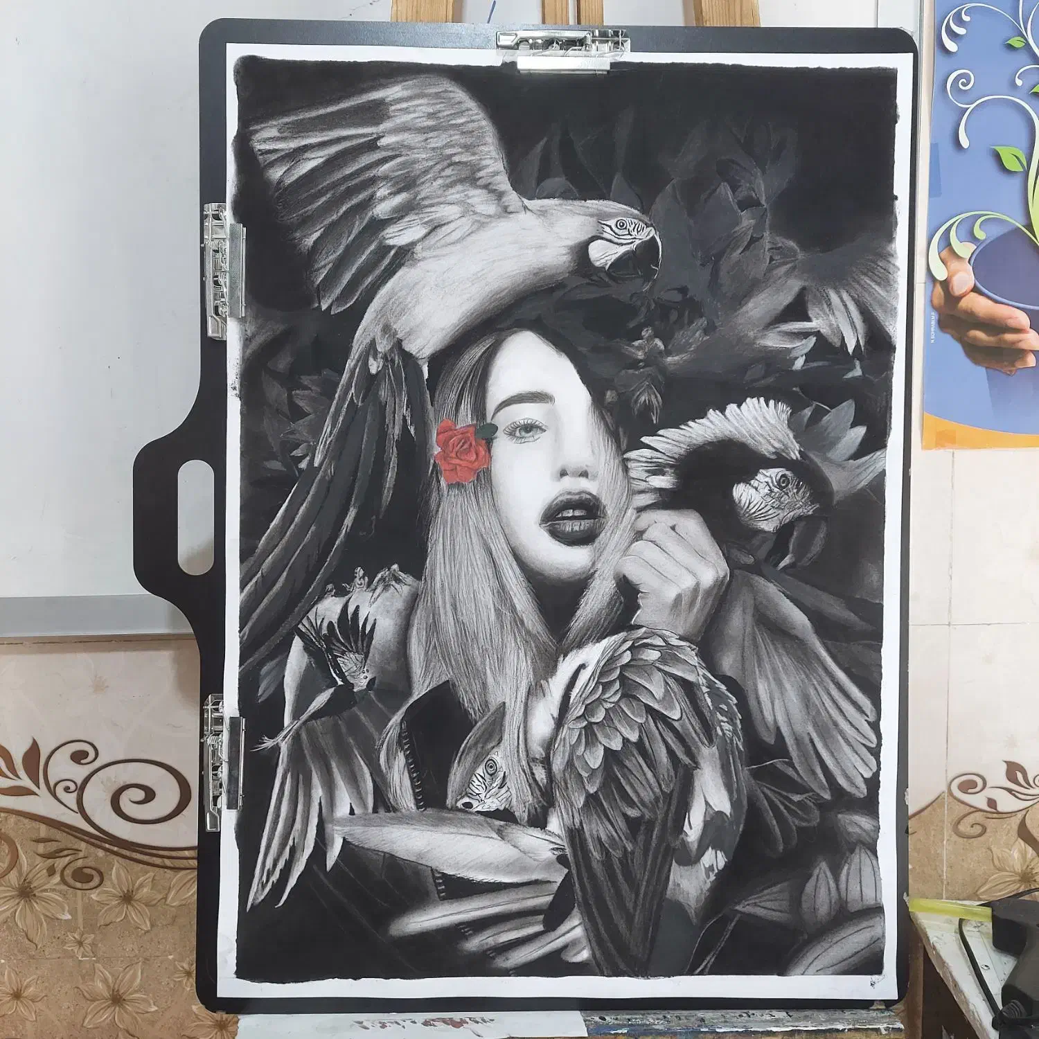 اموزش نقاشی خوشنویسی طراحی لباس قالیبافی|خدمات آموزشی|تبریز, |دیوار